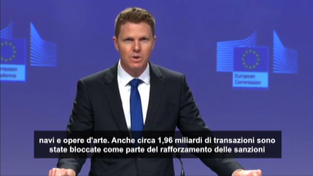 Ue: congelati asset russi per 30 miliardi di euro