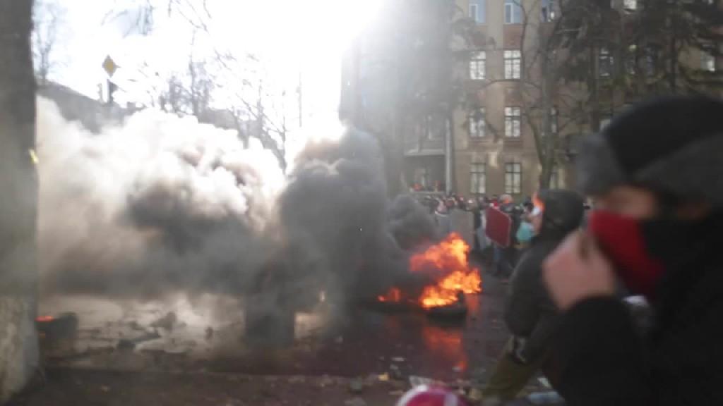 Kiev Ucraina - Battaglia guerra civile