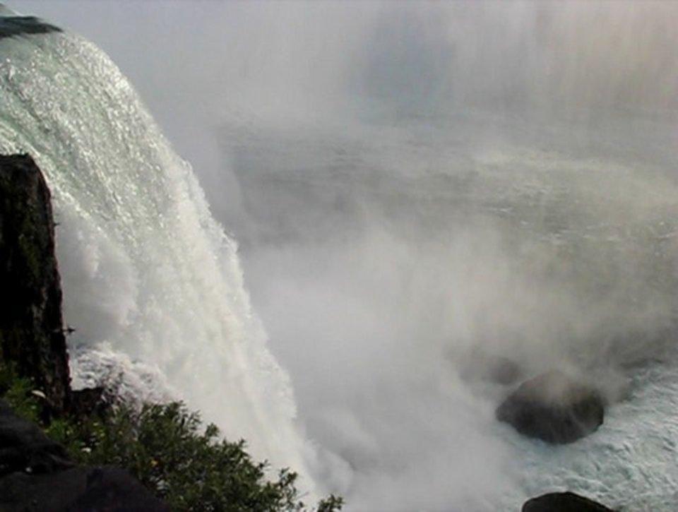 HD - From the top of Niagara Falls