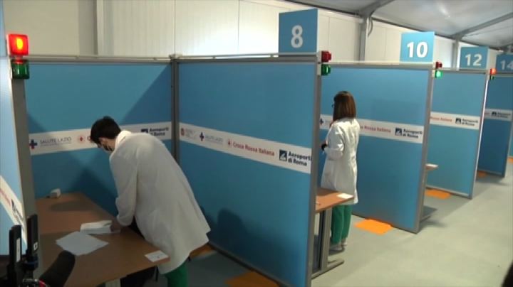 Fiumicino, attivo il nuovo Centro Vaccini della Regione Lazio