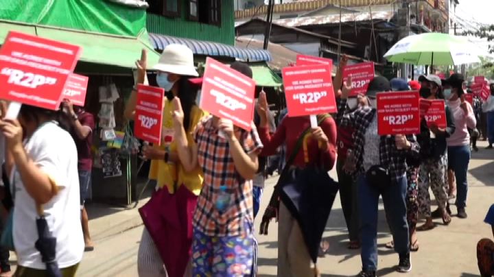 Nuove proteste in Myanmar: 250 morti dal giorno del golpe