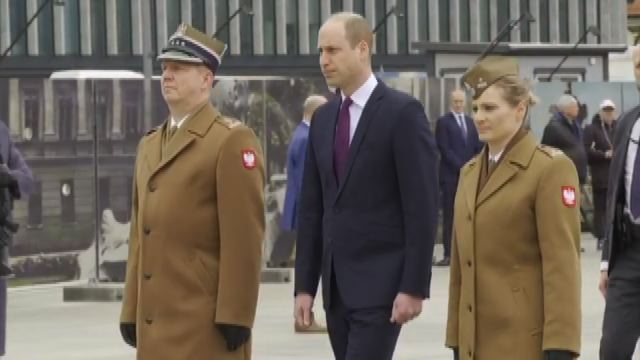 Il Principe William è in visita ufficiale in Polonia