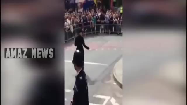 Police Female's dancing