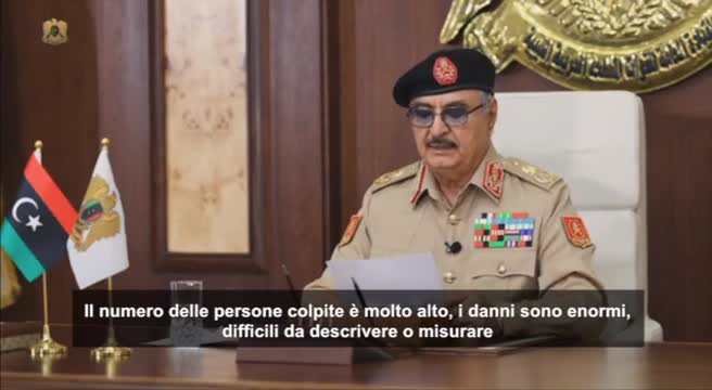 Inondazioni in Libia, Haftar: "Danni enormi, difficili da descrivere"