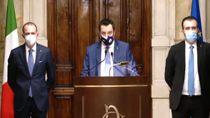 Governo, Salvini: non parlato di ministri, fiducia in Draghi