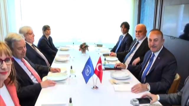 Accordo sul grano a Istanbul, Cavusoglu incontra Guterres