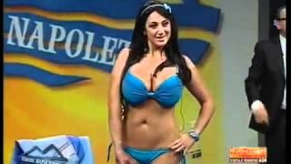 Marika Fruscio Striptease Coppa Italia Del Napoli