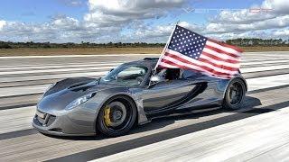 Il nuovo record di velocità su strada - Hennessey Venom a 270mph