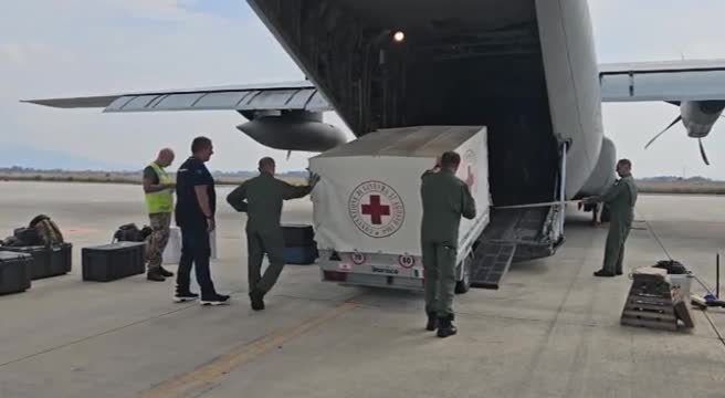 Libia, due C-130J dell'Aeronautica Militare in partenza per la città di Derna