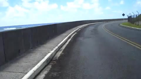 Time-lapse circumnavigation of Rarotonga