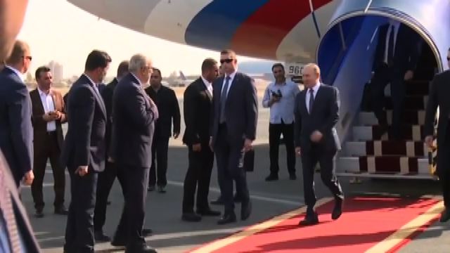 Putin atterrato a Tehran, vedrà Raisi ed Erdogan