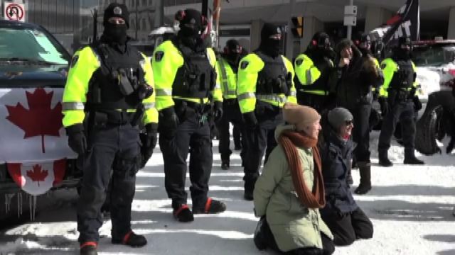 Proteste anti-restrizioni in Canada, arrestati 70 manifestanti
