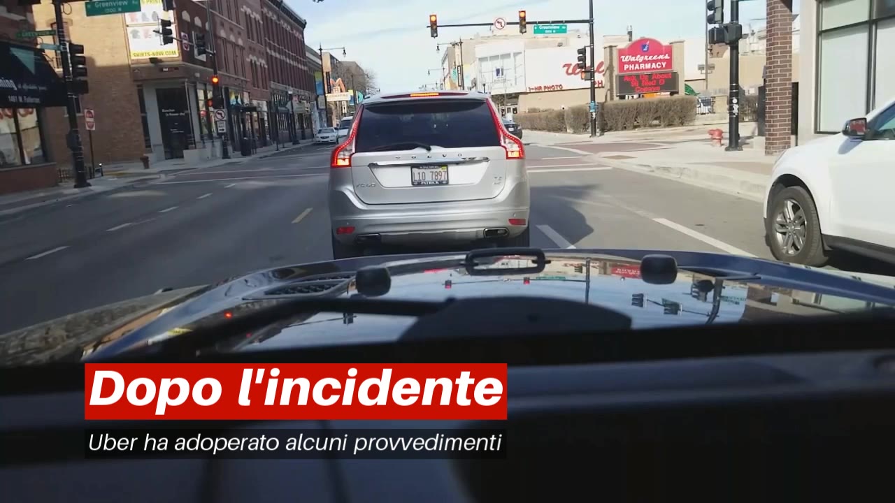 Incidente Uber: autista distratto al momento dell&#8217;impatto