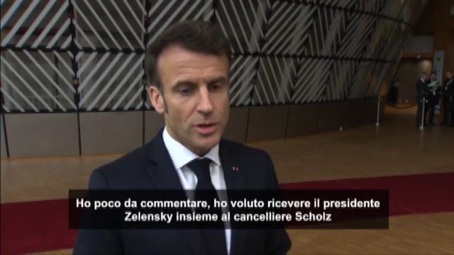 Macron a Meloni: Francia ha ruolo particolare da inizio guerra