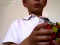Seven year old solves Rubiks Cube in 49 4 seconds and becomes an internet sensation