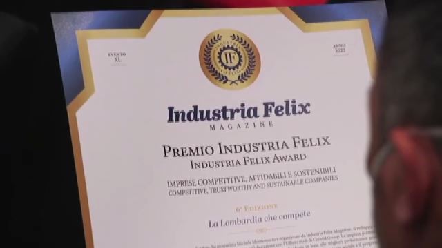 Assegnato il Premio Industria Felix 2022 a 57 aziende lombarde