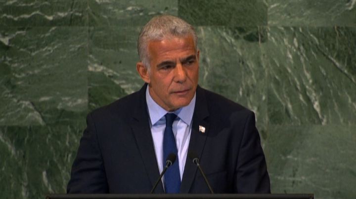 Storica apertura di Lapid: Israele-Palestina, sì ai due Stati