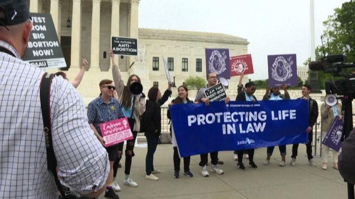La Corte suprema in discussione il diritto all'aborto in Usa