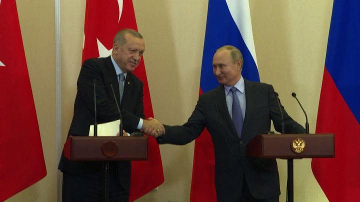 Storico accordo Turchia-Russia per tregua di 150 ore in Siria