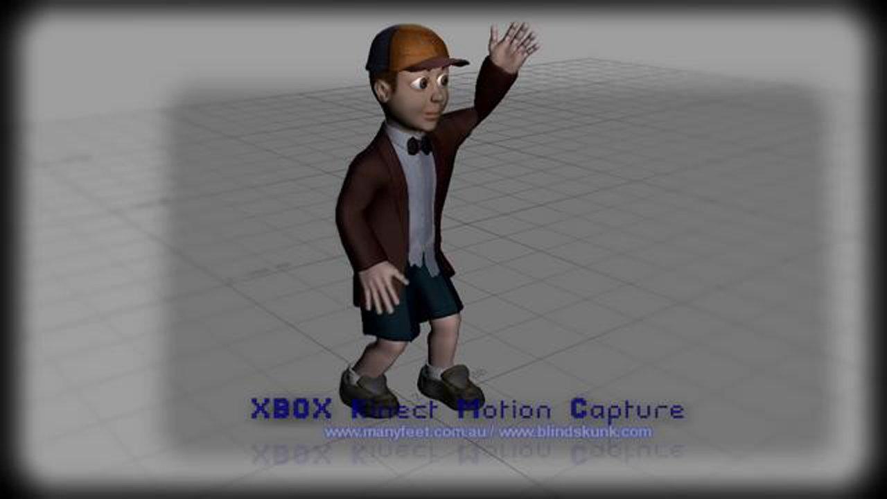HD - Kinect (XBOX) Motion Capture Motion Capture - Manyfeet Productions - Music Blindskunk