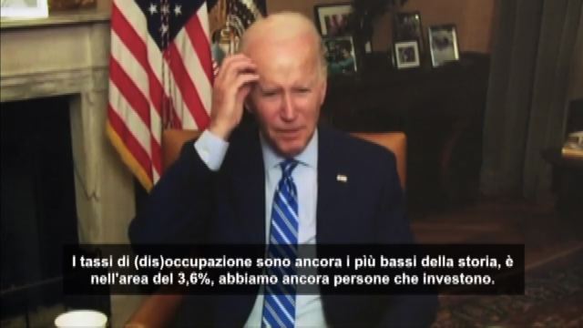Biden dice che gli Usa "non entreranno in recessione"