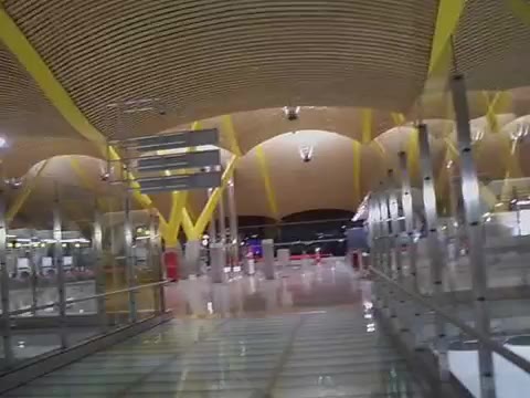 Turvideo commenta l'aeroporto di Madrid