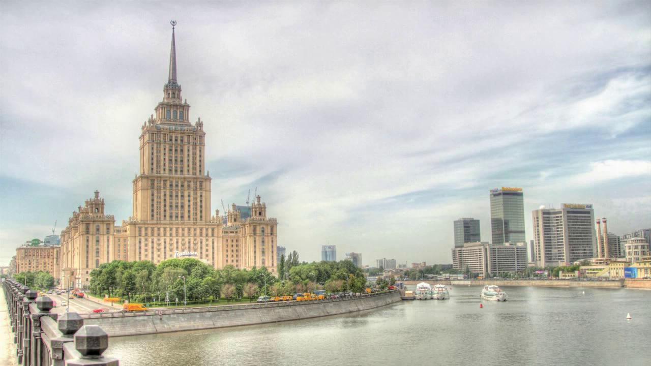 Slow moscow. Москва Советская таймлапс.