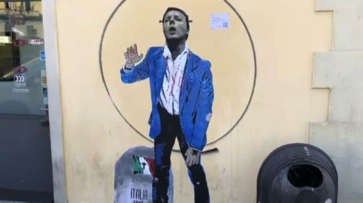 La satira di TvBoy torna a Firenze con tre nuovi murales