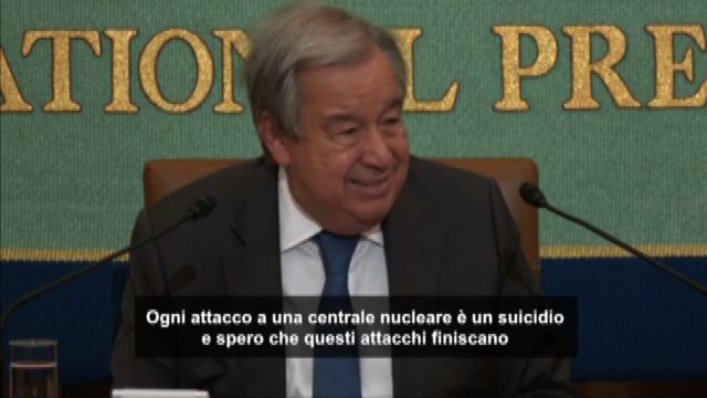 Ucraina, Guterres: ogni attacco a una centrale nucleare è suicida