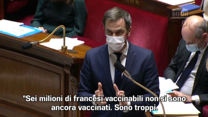 Francia, ministro Sanità: vaccinatevi, oggi 30.000 casi in 24 ore