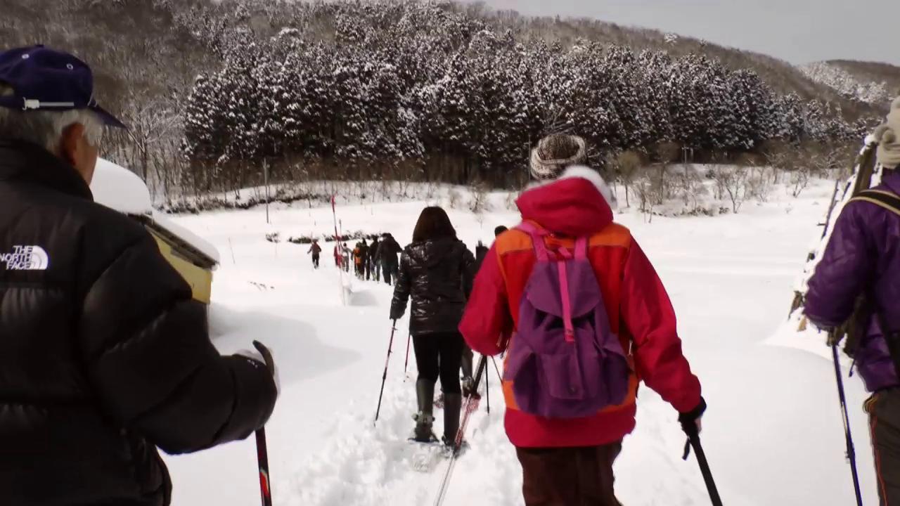 HD - Misasa Monthly Video 11 (February 2013) - Winter Walking in Misasa