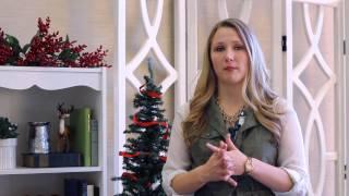 How To Make A Christmas Cookie Tree Centerpiece : Christmas Decorating Help