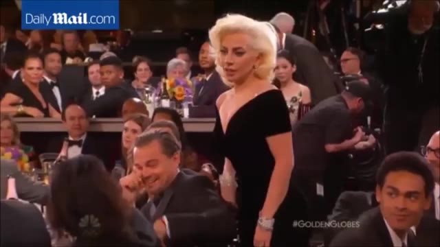 Di Caprio vs Lady Gaga in Golden Globes